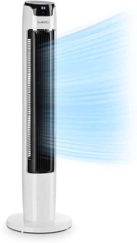 Klarstein Empire State Ventilateur colonne sur pied oscillation 45° Klarstein Empire State Ventilateur colonne sur pied oscillation 45°