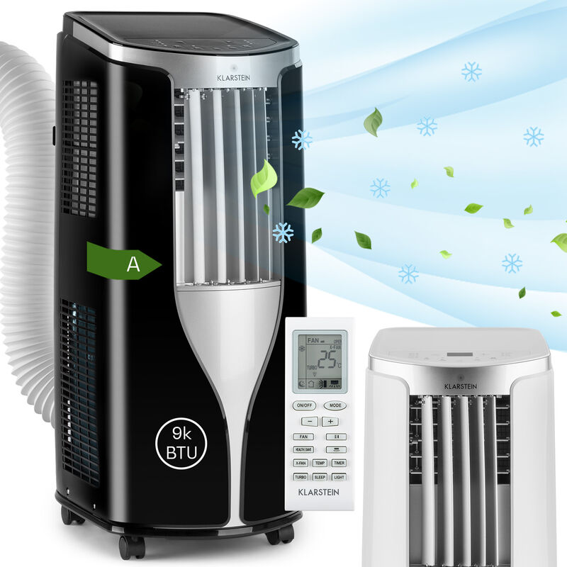 KLARSTEIN New Breeze 9 Climatiseur mobile 9000 BTU Classe énergétique A KLARSTEIN New Breeze 9 Climatiseur mobile 9000 BTU Classe énergétique A