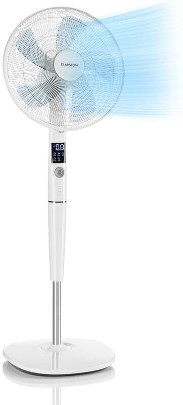 Klarstein Silent Storm Ventilateur sur pied 16' (41cm) 5 pales 35W 80m³ Klarstein Silent Storm Ventilateur sur pied 16' (41cm) 5 pales 35W 80m³
