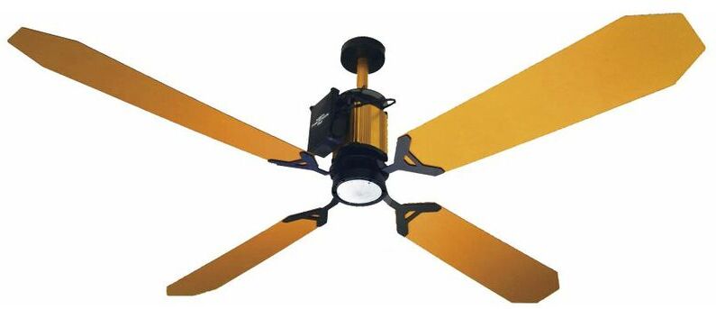 RAZZETTI Ventilateur de plafond en or avec led cm 152xh30 FAN-GTO-04 - Razzetti RAZZETTI Ventilateur de plafond en or avec led cm 152xh30 FAN-GTO-04 - Razzetti