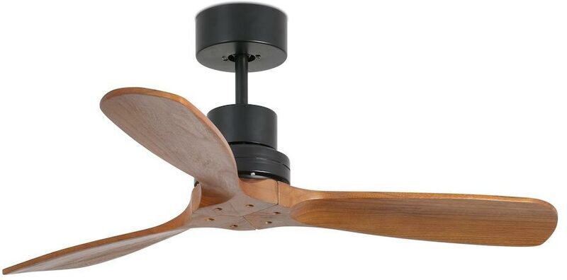 FARO Ventilateur de plafond Faro Lantau Noir mat Métal 33517 FARO Ventilateur de plafond Faro Lantau Noir mat Métal 33517