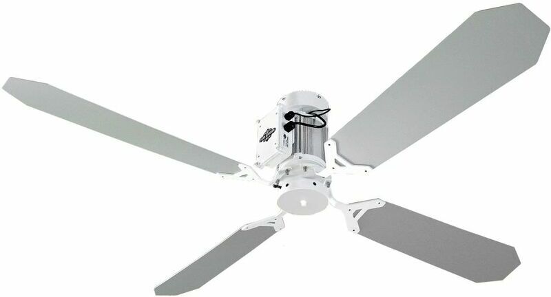 RAZZETTI Ventilateur de plafond gris et blanc cm 132xh30 FAN-GTGB-01 - Razzetti RAZZETTI Ventilateur de plafond gris et blanc cm 132xh30 FAN-GTGB-01 - Razzetti