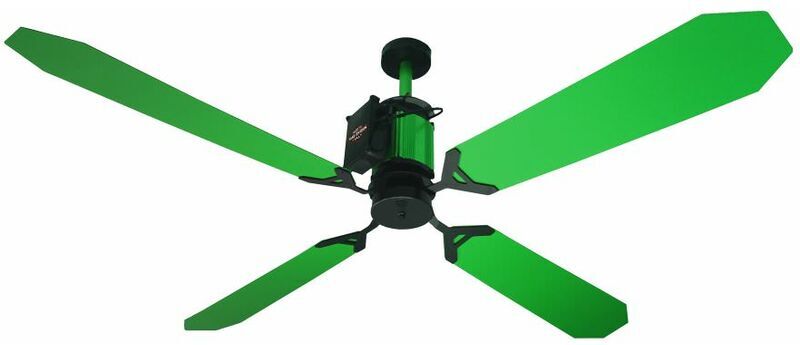 RAZZETTI Ventilateur de plafond vert cm 132xh30 FAN-GTV-01 - Razzetti RAZZETTI Ventilateur de plafond vert cm 132xh30 FAN-GTV-01 - Razzetti
