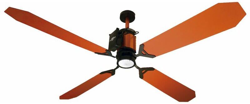 RAZZETTI Ventilateur orange avec led cm 132xh30 FAN-GTA-02 - Razzetti RAZZETTI Ventilateur orange avec led cm 132xh30 FAN-GTA-02 - Razzetti