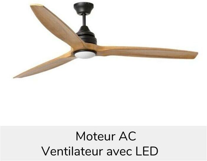 FARO Ventilateur de plafond Faro Alo Noir Acier 33719 FARO Ventilateur de plafond Faro Alo Noir Acier 33719