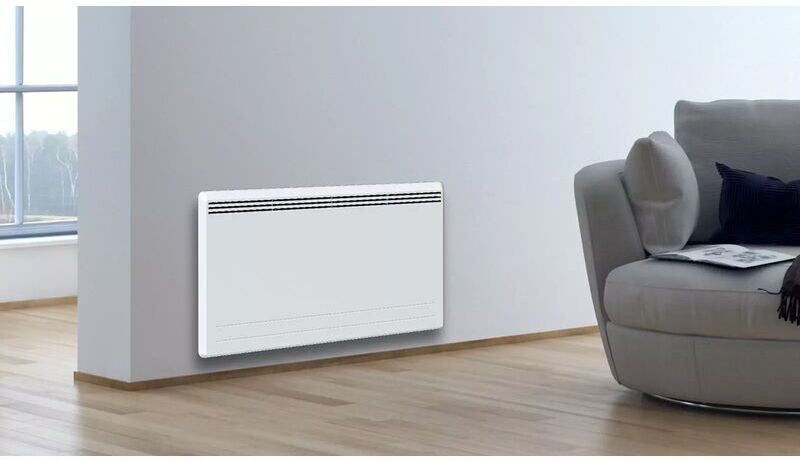 CARRERA radiateur à inertie Fonte Double coeur Fonte + Film LCD 2000W - plat