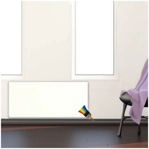 VALDEROMA Radiateur à inertie PLINTHO Blanc Cachemire Valderoma 2000W Plinthe VALDEROMA Radiateur à inertie PLINTHO Blanc Cachemire Valderoma 2000W Plinthe