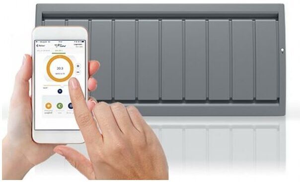 NOIROT Radiateur Fonte NOIROT - CALIDOU Smart ECOControl 2000W Vertical Gris NOIROT Radiateur Fonte NOIROT - CALIDOU Smart ECOControl 2000W Vertical Gris