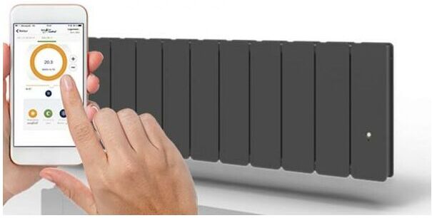 APPLIMO Radiateur Fonte PEGASE Smart ECOControl 1000W Plinthe GRIS - APPLIMO APPLIMO Radiateur Fonte PEGASE Smart ECOControl 1000W Plinthe GRIS - APPLIMO
