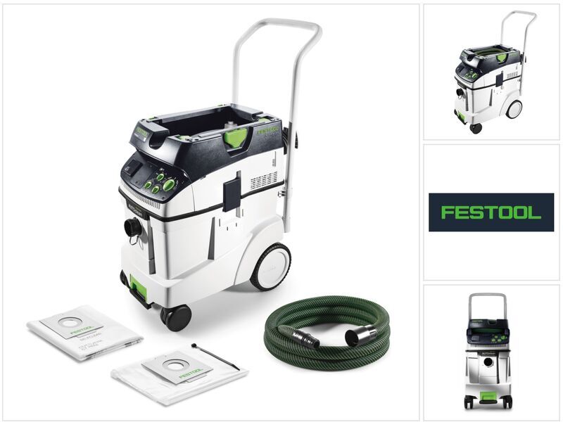 Festool Aspirateur mobile CTM 48 E AC CLEANTEC 48 litre Autoclean de Festool Aspirateur mobile CTM 48 E AC CLEANTEC 48 litre Autoclean de