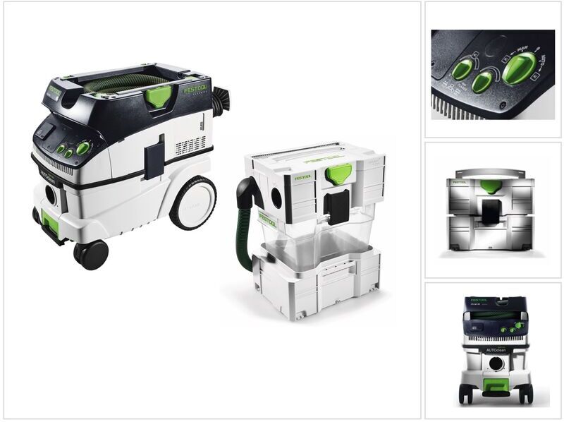 Festool CTL 26 E AC CLEANTEC Aspirateur mobile (574945) + Séparateur de Festool CTL 26 E AC CLEANTEC Aspirateur mobile (574945) + Séparateur de