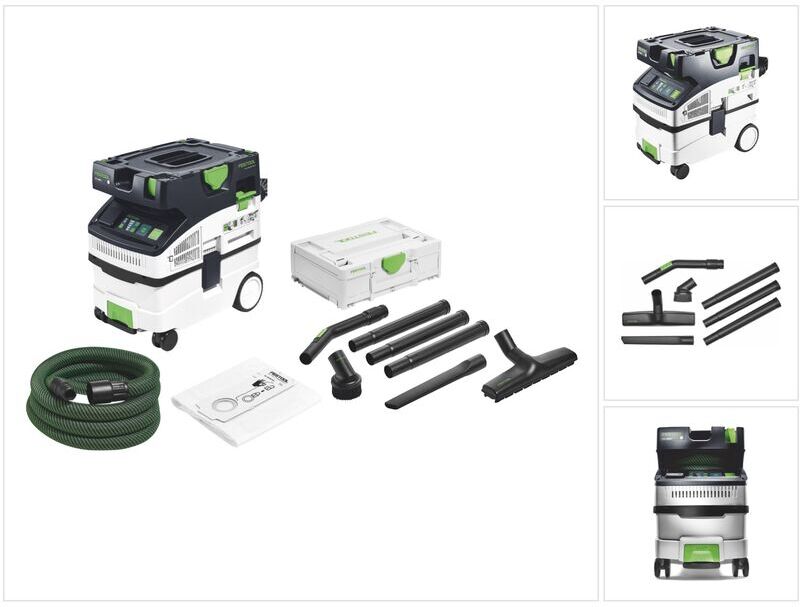Festool CTL MIDI CLEANTEC Aspirateur mobile + Kit de nettoyage compact Festool CTL MIDI CLEANTEC Aspirateur mobile + Kit de nettoyage compact