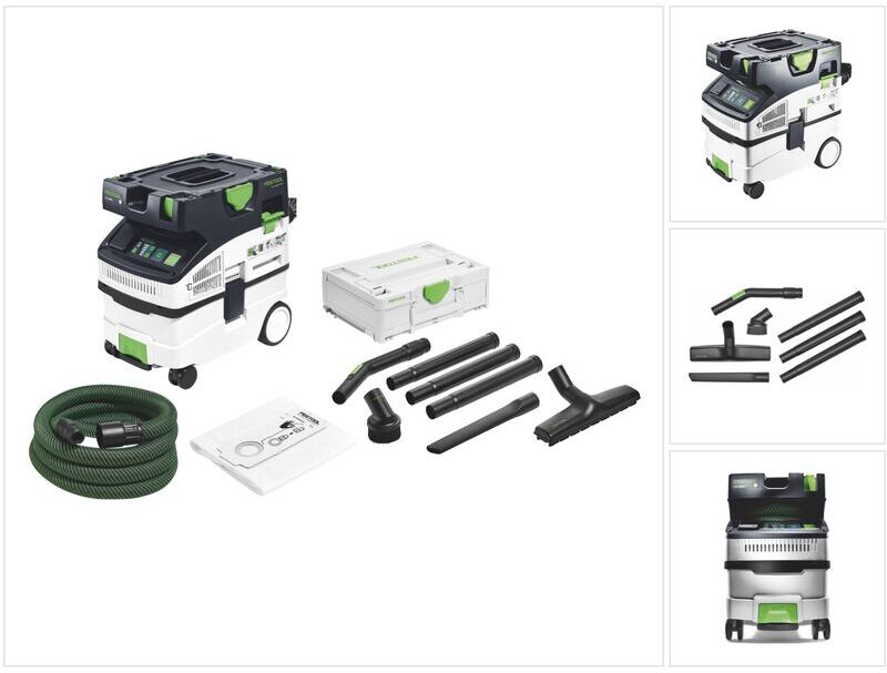 Festool CTL MIDI CLEANTEC Aspirateur mobile + Kit de nettoyage compact