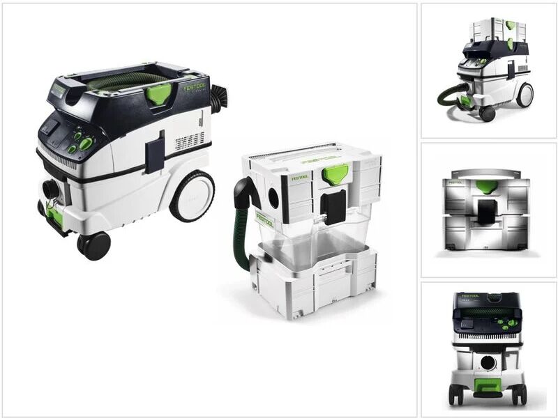 Festool CTM 26 E CLEANTEC Aspirateur mobile (574981) + Filtre