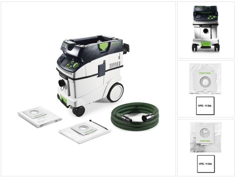 Festool CTM 36 E AC CLEANTEC Aspirateur mobile 36l de classe M ( 574983 Festool CTM 36 E AC CLEANTEC Aspirateur mobile 36l de classe M ( 574983