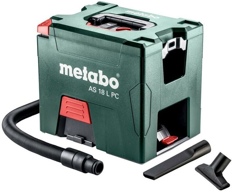 Metabo AS 18 L PC Aspirateur sans fil, 18V Li-Ion, carton, avec Metabo AS 18 L PC Aspirateur sans fil, 18V Li-Ion, carton, avec