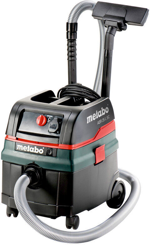 Metabo ASR 25 L SC Aspirateur eau et poussière - 1400W - Classe-L - 25L