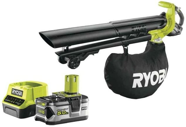 RYOBI Pack RYOBI Souffleur aspiro-broyeur 18V OnePlus Brushless OBV18 - 1 RYOBI Pack RYOBI Souffleur aspiro-broyeur 18V OnePlus Brushless OBV18 - 1