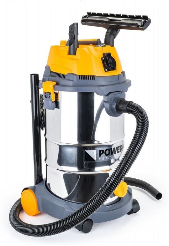 HUCOCO POWER TOOL   Aspirateur industriel 1600W sec/humide + Secoueur filtre