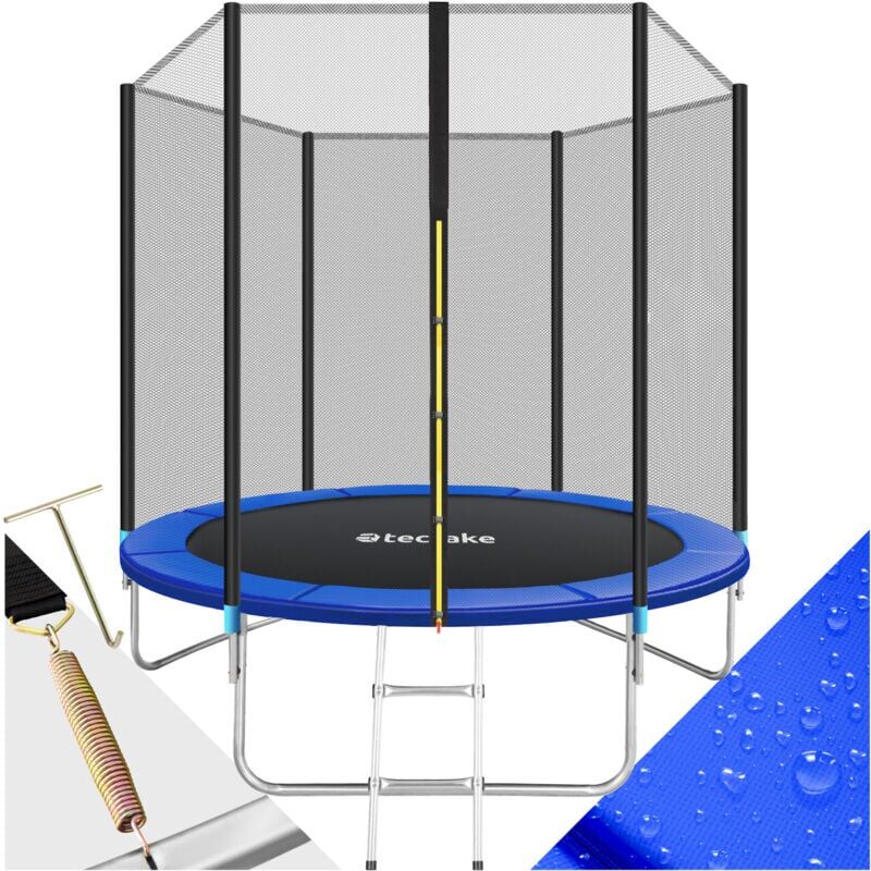 TECTAKE Trampoline Garfunky - trampoline d´extérieur, trampoline de jardin, TECTAKE Trampoline Garfunky - trampoline d´extérieur, trampoline de jardin,