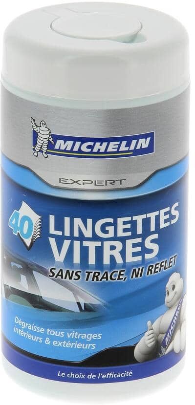 Michelin 40 lingettes vitres -