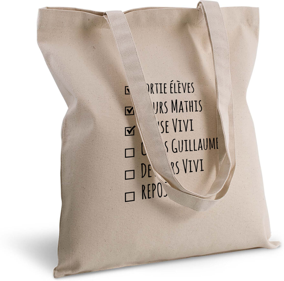 Amikado Tote bag deluxe personnalisé trucs à faire Amikado Tote bag deluxe personnalisé trucs à faire