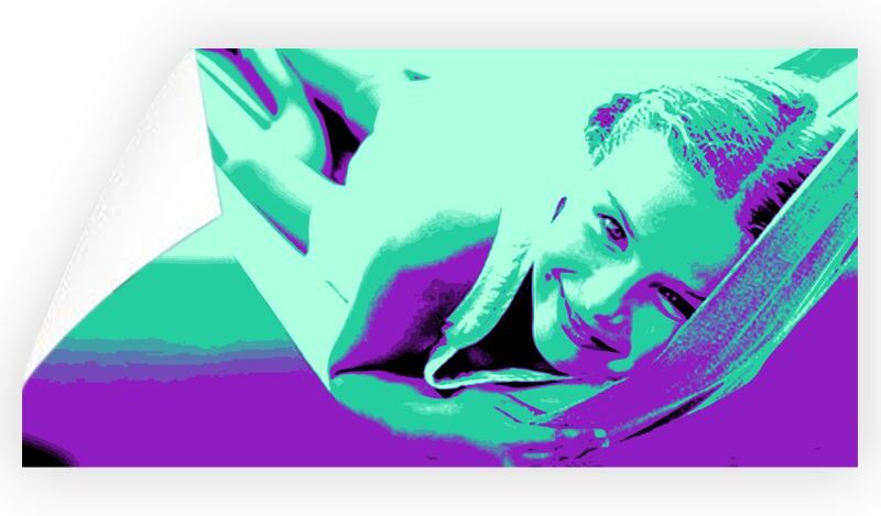 Amikado Affiche panoramique popart Amikado Affiche panoramique popart