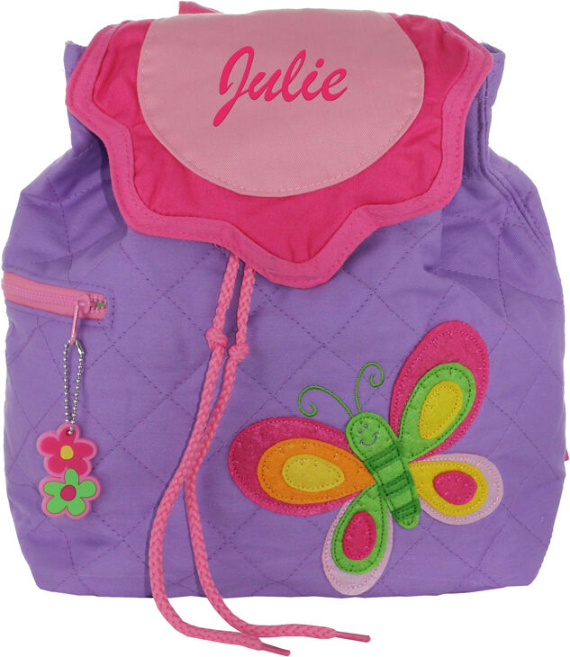 Stephen Joseph Sac à dos Papillon violet personnalisé Stephen Joseph Sac à dos Papillon violet personnalisé