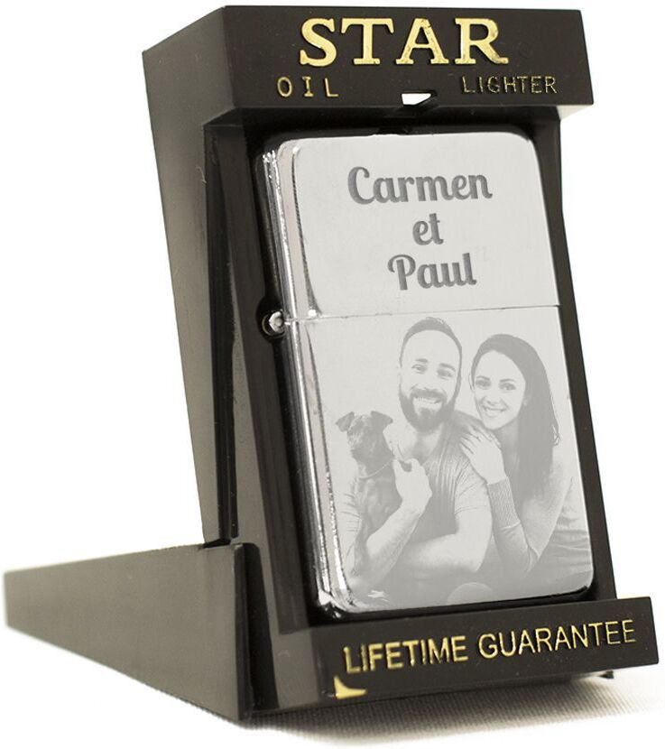 Amikado Briquet tempête Star® personnalisé Amikado Briquet tempête Star® personnalisé