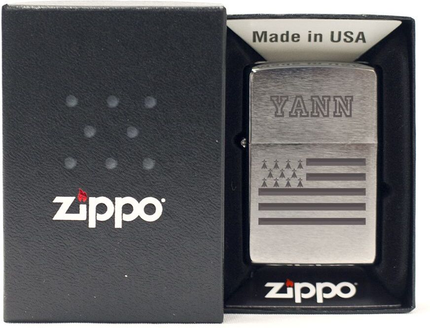 Amikado Zippo® Breizh personnalisé Amikado Zippo® Breizh personnalisé