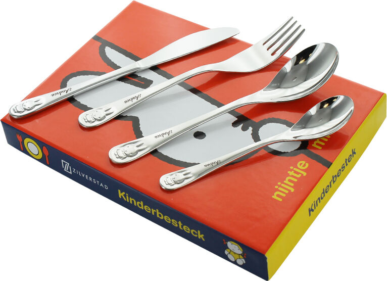 Zilverstad Couverts enfants personnalisés Miffy Zilverstad Couverts enfants personnalisés Miffy