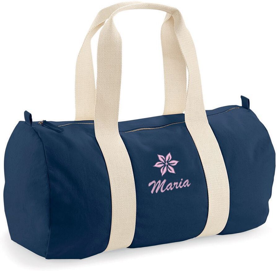 Amikado Sac de loisir polochon brodé motif et prénom Amikado Sac de loisir polochon brodé motif et prénom