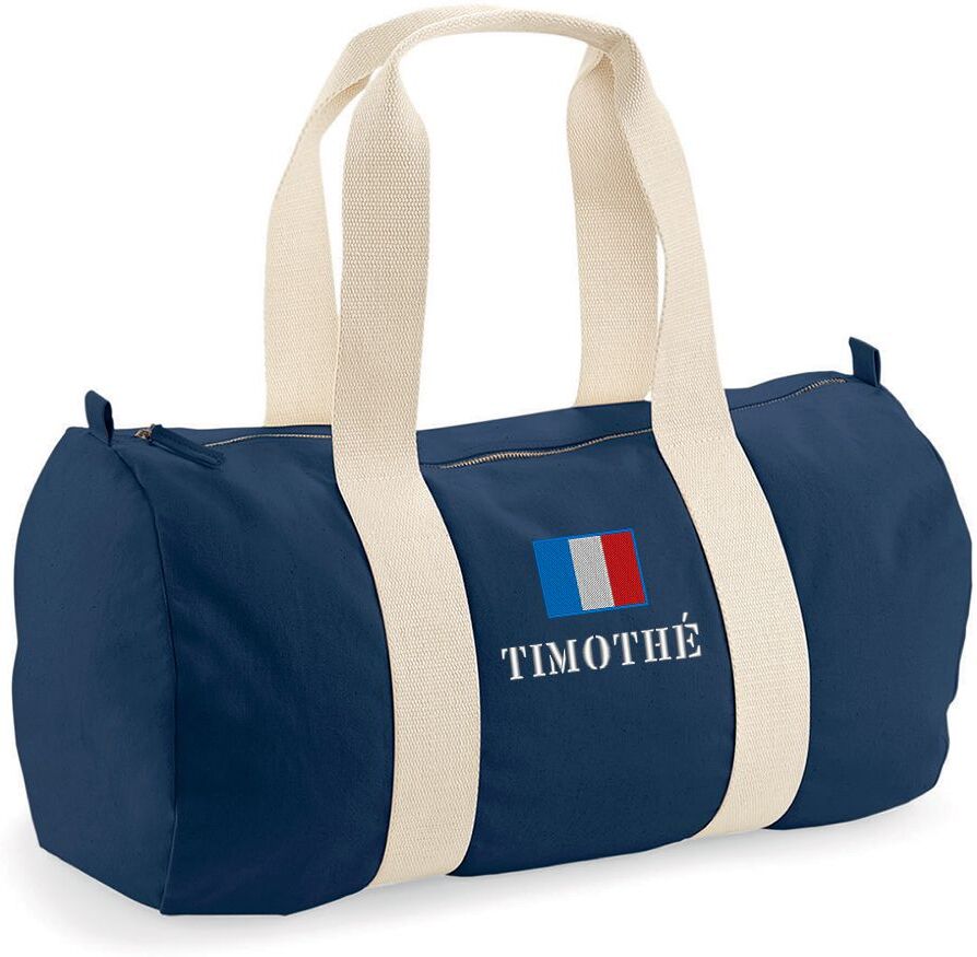 Amikado Sac polochon brodé drapeau Amikado Sac polochon brodé drapeau