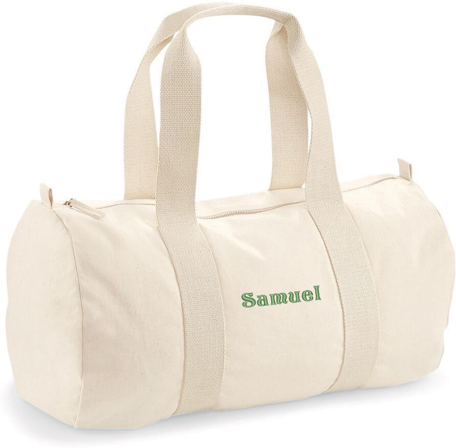 Amikado Sac polochon brodé Amikado Sac polochon brodé