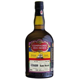 COMPAGNIE DES INDES, Rhum Ecuador 8 ans, 45%