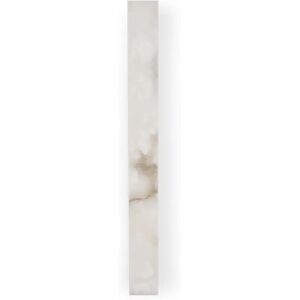 NV GALLERY Applique murale EMERSON - Applique murale, Jade & metal dore, L50 Blanc / Dore