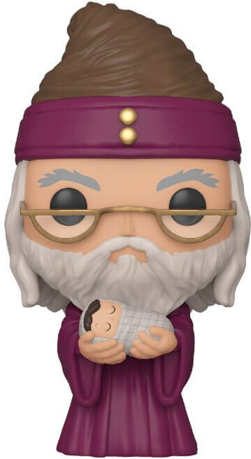 Pop! Vinyl Figurine Pop! Dumbledore Avec Bébé Harry - Harry Potter