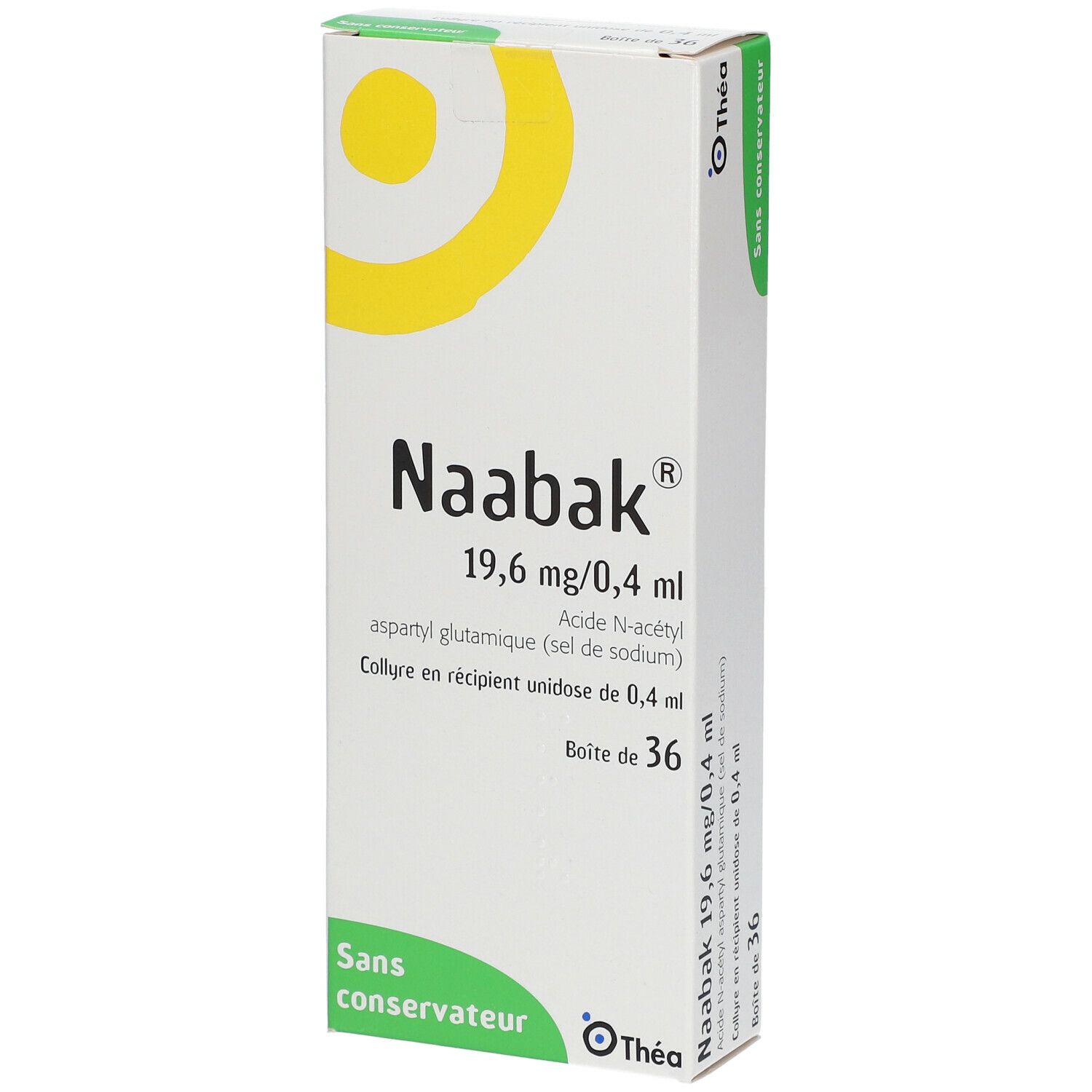 Naabak 19,6 mg/0,4 ml ml pipette(s) unidose(s)