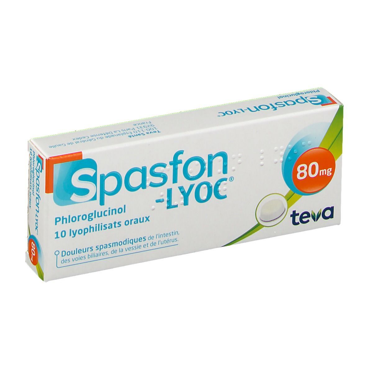 Spasfon-Lyoc® 80 mg pc(s) comprimés sublinguaux Spasfon-Lyoc® 80 mg pc(s) comprimés sublinguaux