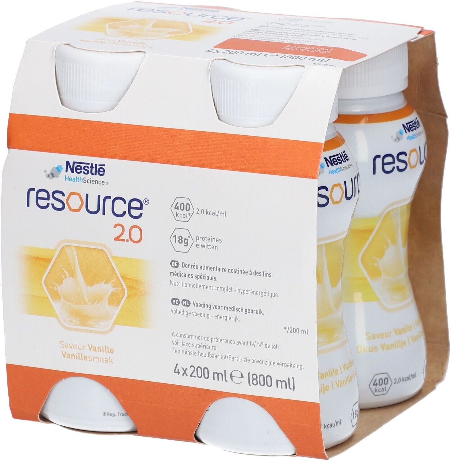 Resource® Resource 2.0 Vanille ml solution(s) buvable(s) Resource® Resource 2.0 Vanille ml solution(s) buvable(s)