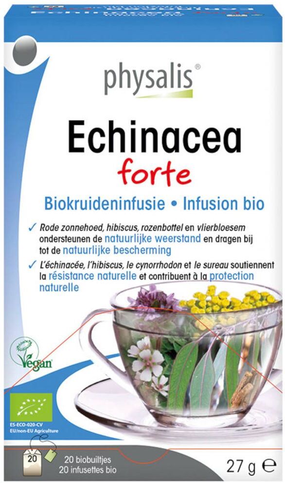physalis® Echinacea Forte Infusion Bio g sachet(s) filtre(s) physalis® Echinacea Forte Infusion Bio g sachet(s) filtre(s)