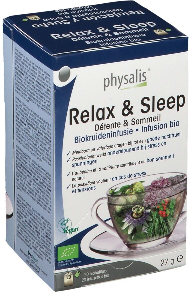 physalis® Détente & Sommeil Infusion Bio g sachet(s) filtre(s)