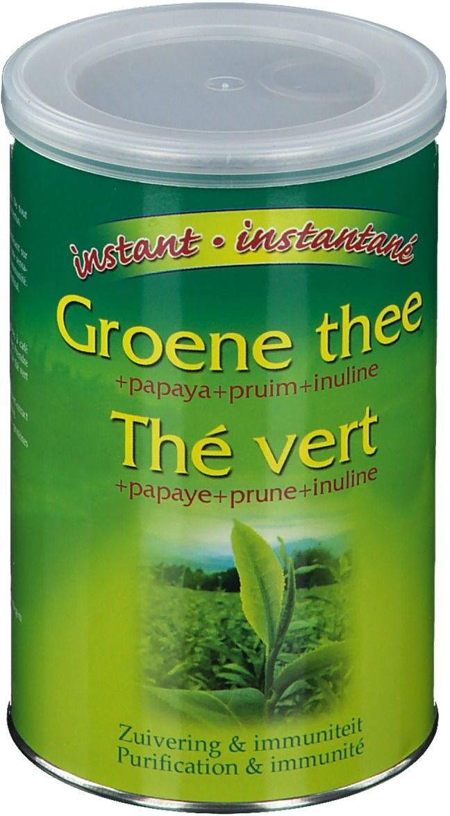 PlantaPol® Thé vert + papaye + prune + inuline g thé instantané PlantaPol® Thé vert + papaye + prune + inuline g thé instantané
