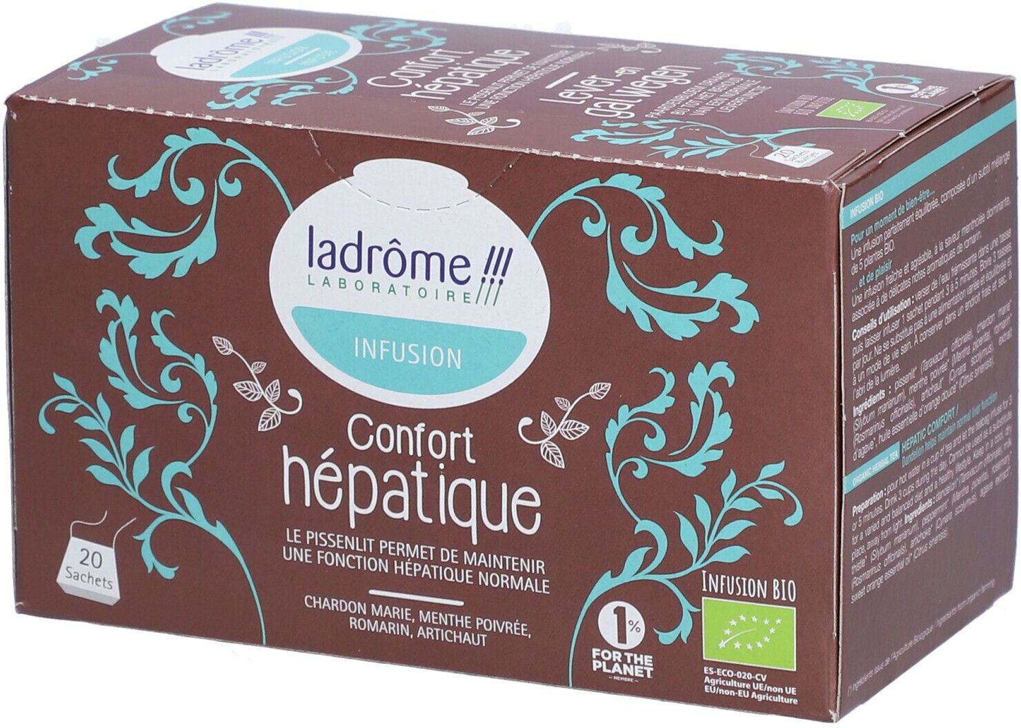 Ladrôme Infusion Confort hépatique pc(s) thé instantané Ladrôme Infusion Confort hépatique pc(s) thé instantané