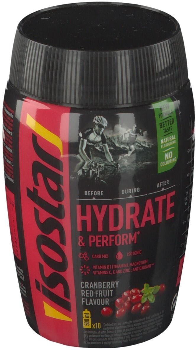 Isostar® Boisson Hydrate & Perform cranberry g poudre Isostar® Boisson Hydrate & Perform cranberry g poudre