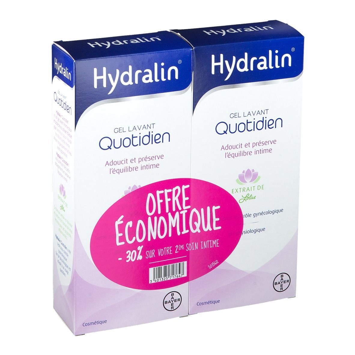 Hydralin® Quotidien ml gel nettoyant