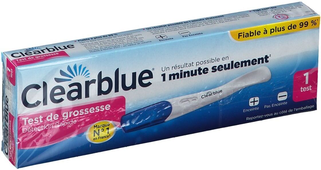 Clearblue Test De Grossesse Détection Rapide pc(s) test(s) Clearblue Test De Grossesse Détection Rapide pc(s) test(s)