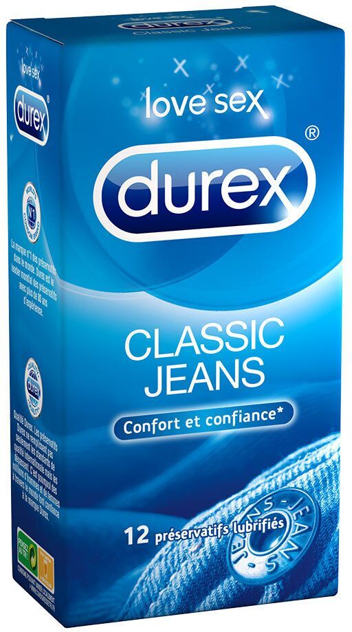 durex® Classic jeans pc(s) préservatif(s) durex® Classic jeans pc(s) préservatif(s)
