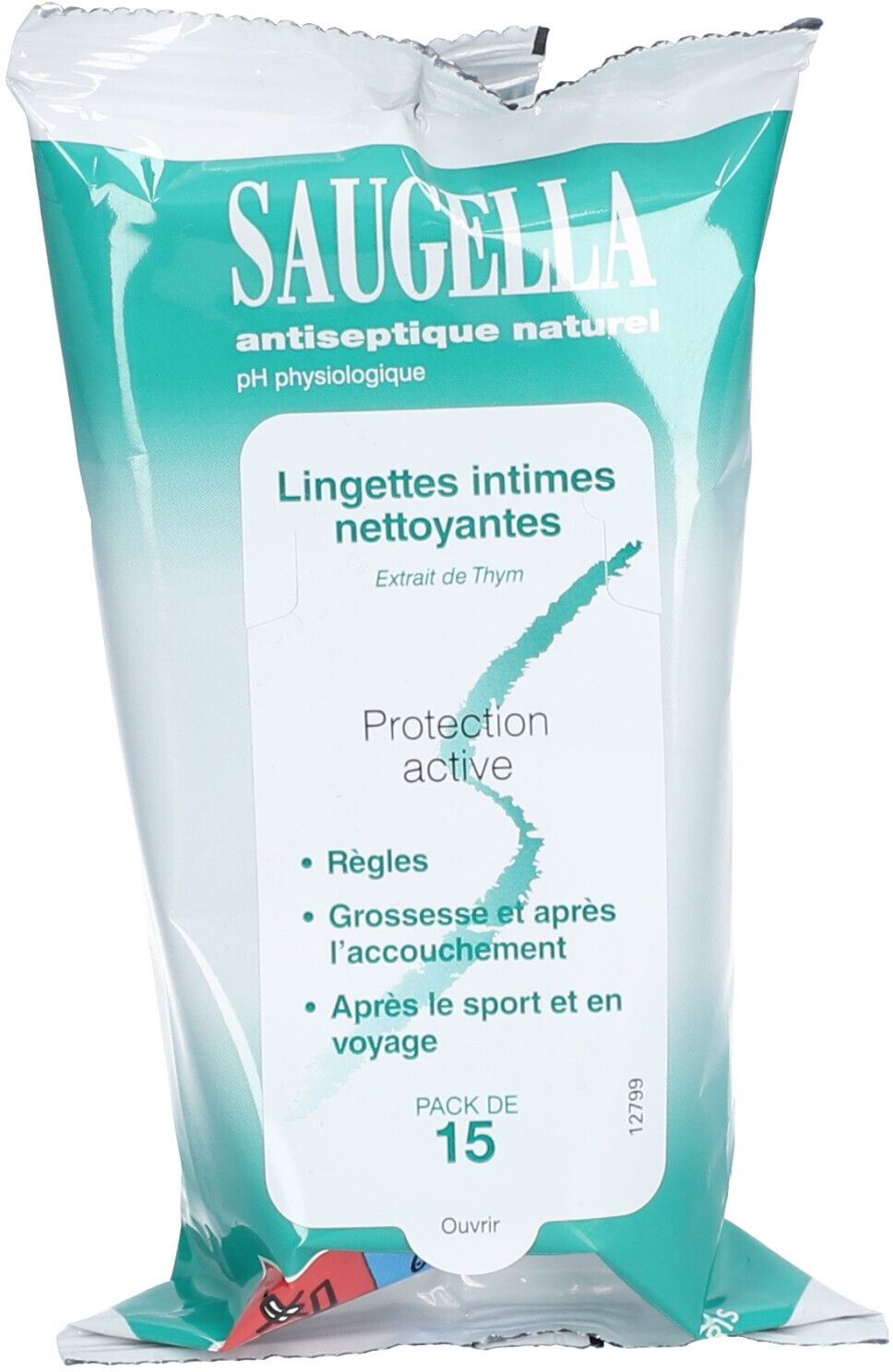 Saugella antiseptique hygiène intime pc(s) lingette(s) Saugella antiseptique hygiène intime pc(s) lingette(s)