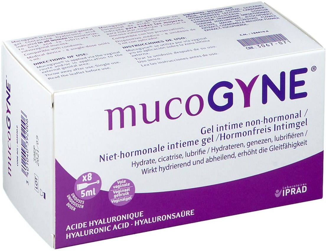 MucoGYNE® Gel intime non hormonal ml gel(s) MucoGYNE® Gel intime non hormonal ml gel(s)